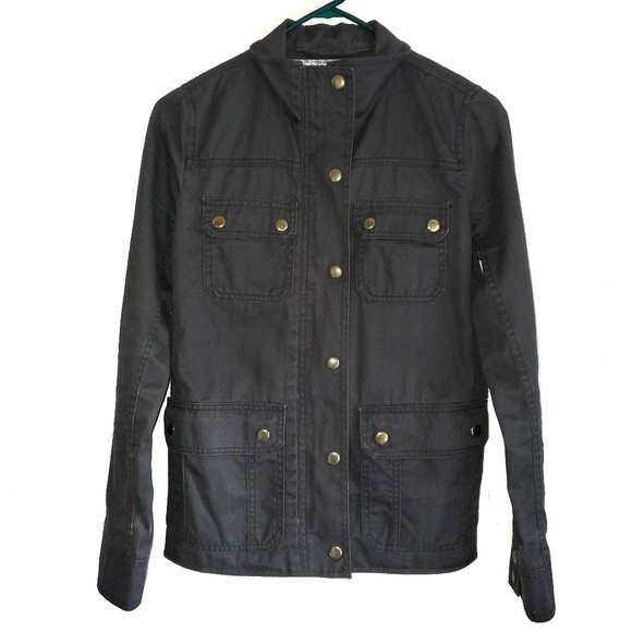 J. Crew - The Downtown Field Utility Boxy Oversized Jacket XXS - Picture 2 of 10